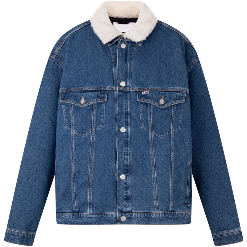 

Tommy Hilfiger Джинсовая куртка мужская синяя, Denim Blue/Navy Blue 1AA