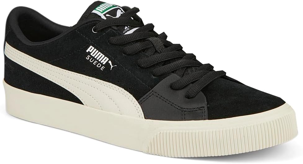 Мужские кеды Puma Suede Skate Nitro OG с шнуровкой, повседневные - черные — фото 2