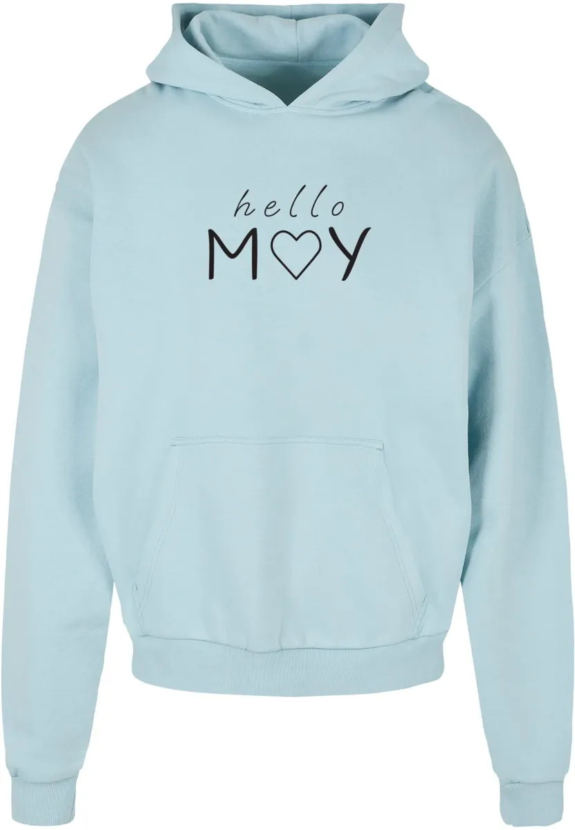 

Толстовка с капюшоном Merchcode " Merchcode Men's Spring - Hello may Ultra Heavy Hoody", синий