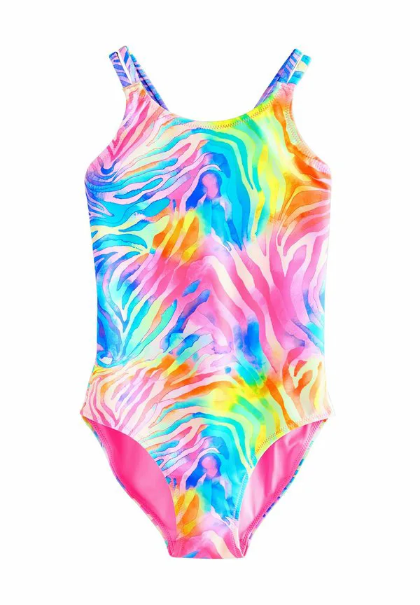 Купальник с двойными бретелями Next, Rainbow Zebra