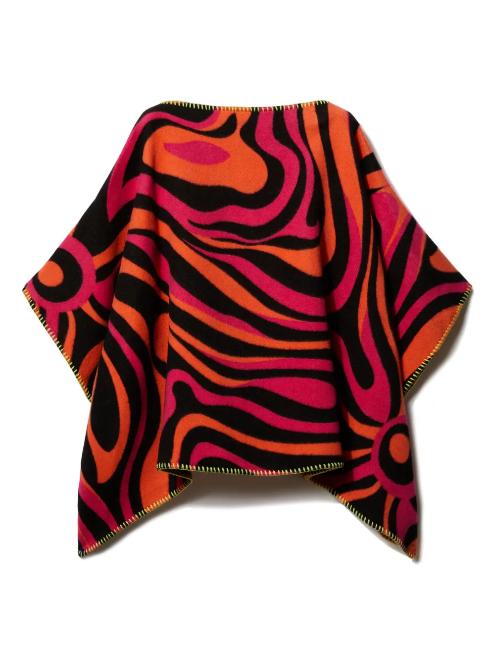 

Жаккардовый кейп Marmo PUCCI Junior, оранжевый