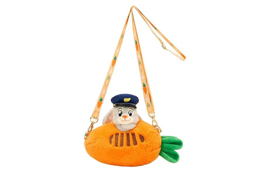 

Disney Плюшевая сумка через плечо детская оранжевая, Orange