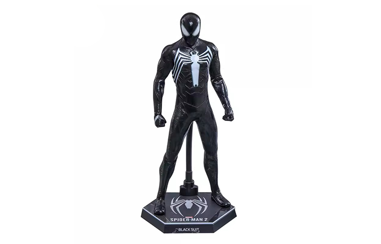 

Фигурка Spider Man 1 6 Marvel 2 Peter Parker, Black Battle Suit Hot Toys, Spider-Man