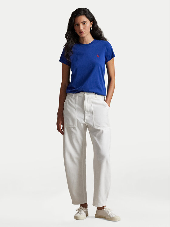 Футболка classic fit 211B14605007 Polo Ralph Lauren, синий — фото 2