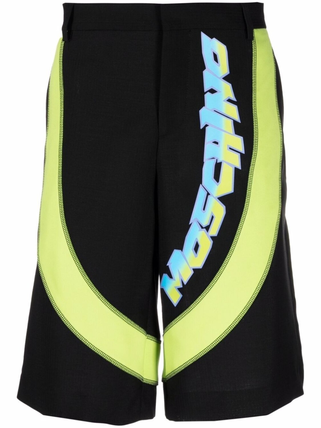 

Moschino шорты с логотипом, черный
