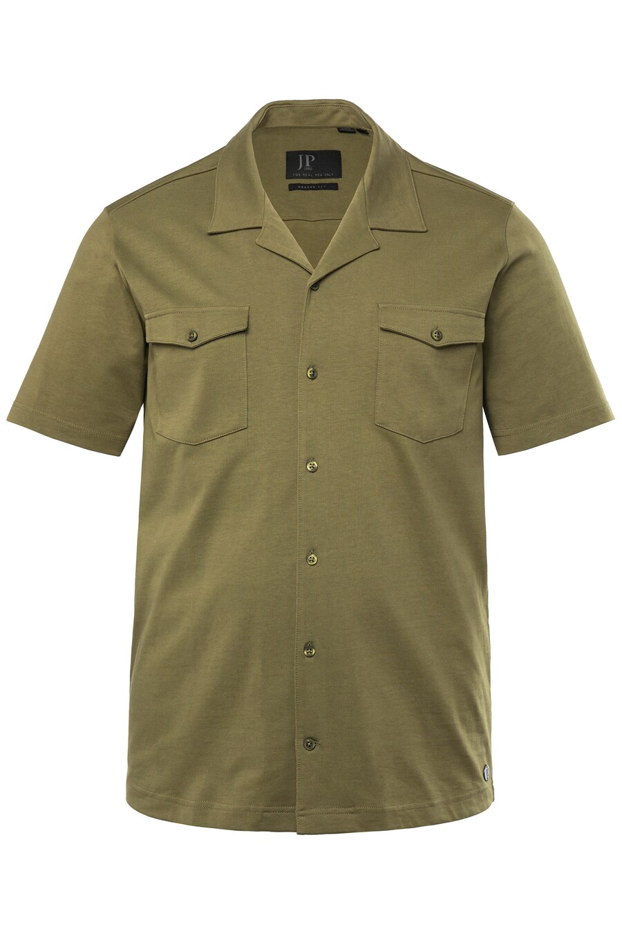 

Рубашка на пуговицах классического кроя JP1880, Olive