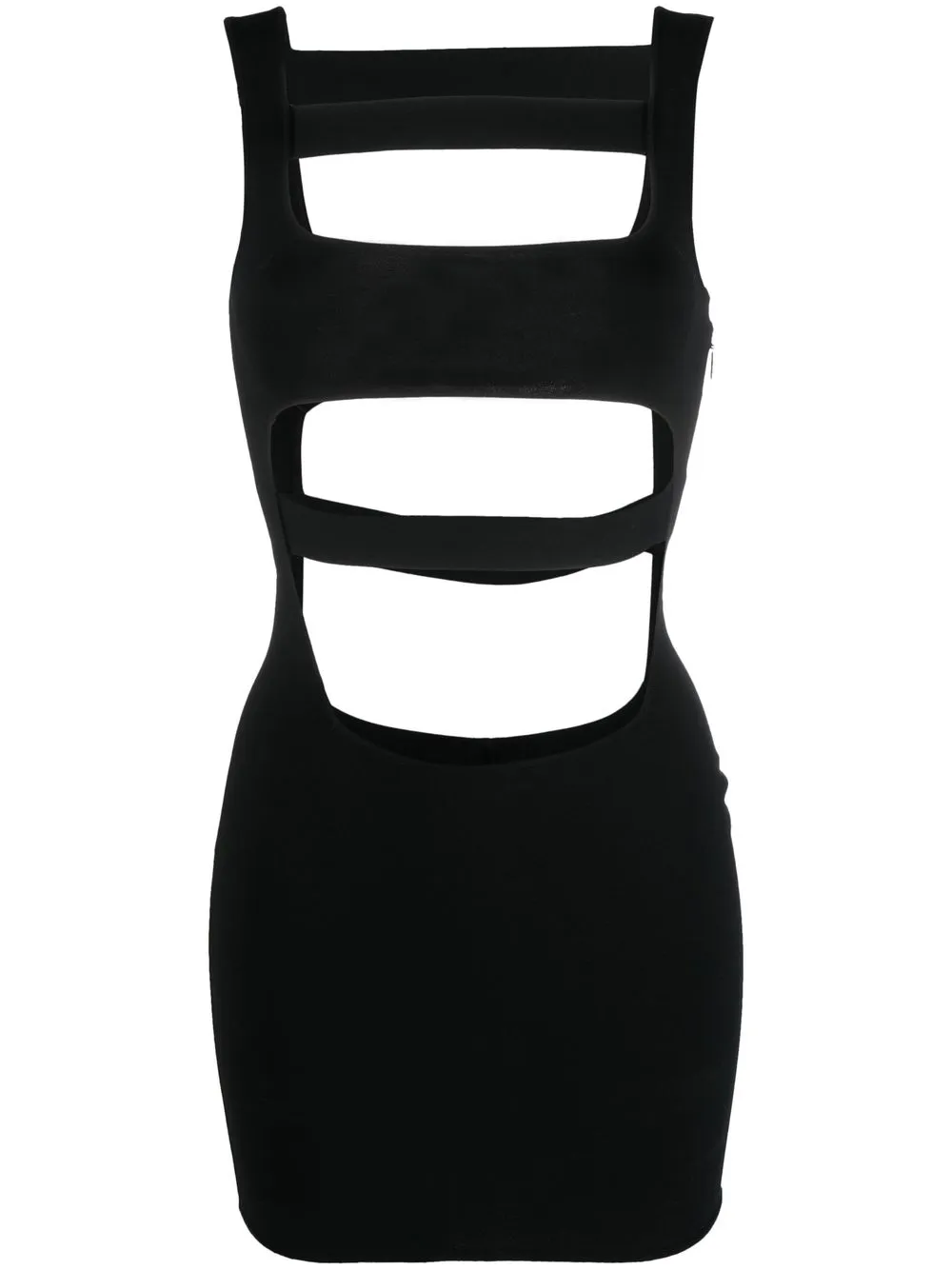 

Платье мини с вырезами Roberto Cavalli, черный