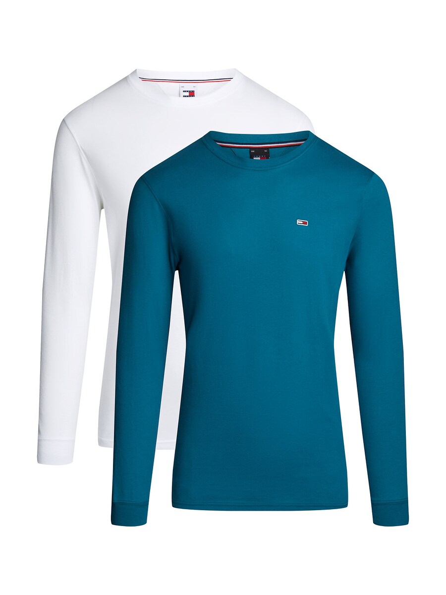 

Лонгслив Tommy Jeans Shirt, цвет navy/off white