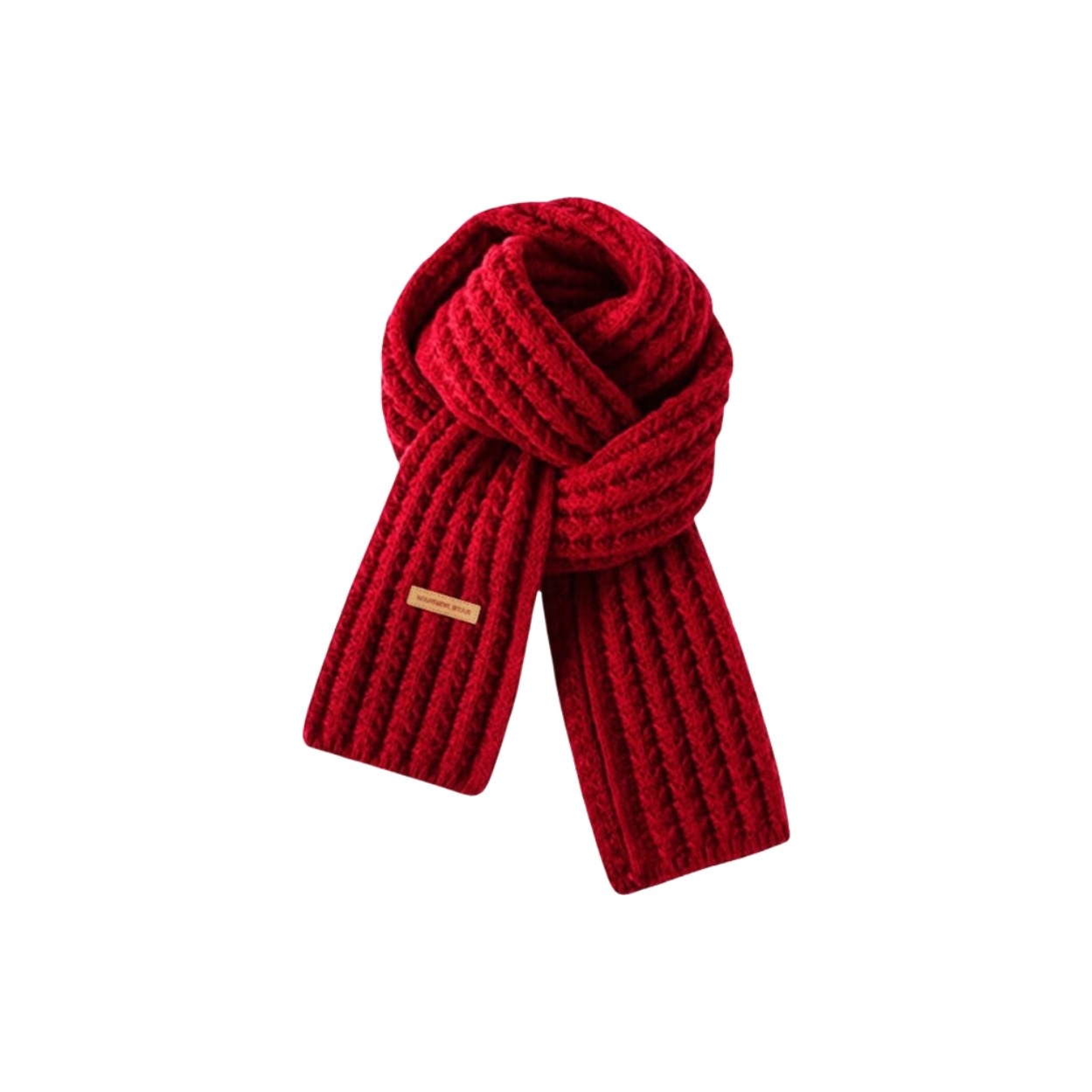 

WARRIOR Вязаный шарф унисекс, Red