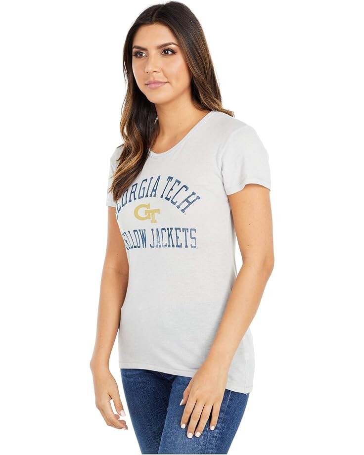 

Футболка Champion Georgia Tech Yellow Jackets Keepsake Tee, серебряный