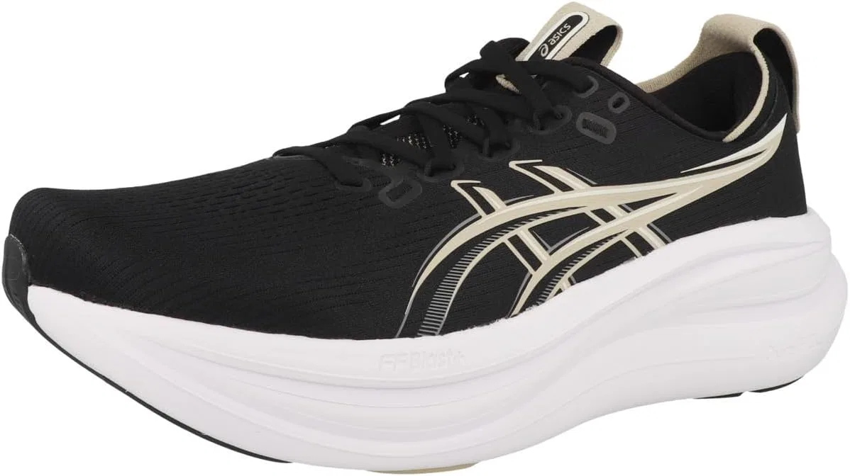 Кроссовки ASICS Gel-Nimbus 28 003, Black Feather Grey — фото 4