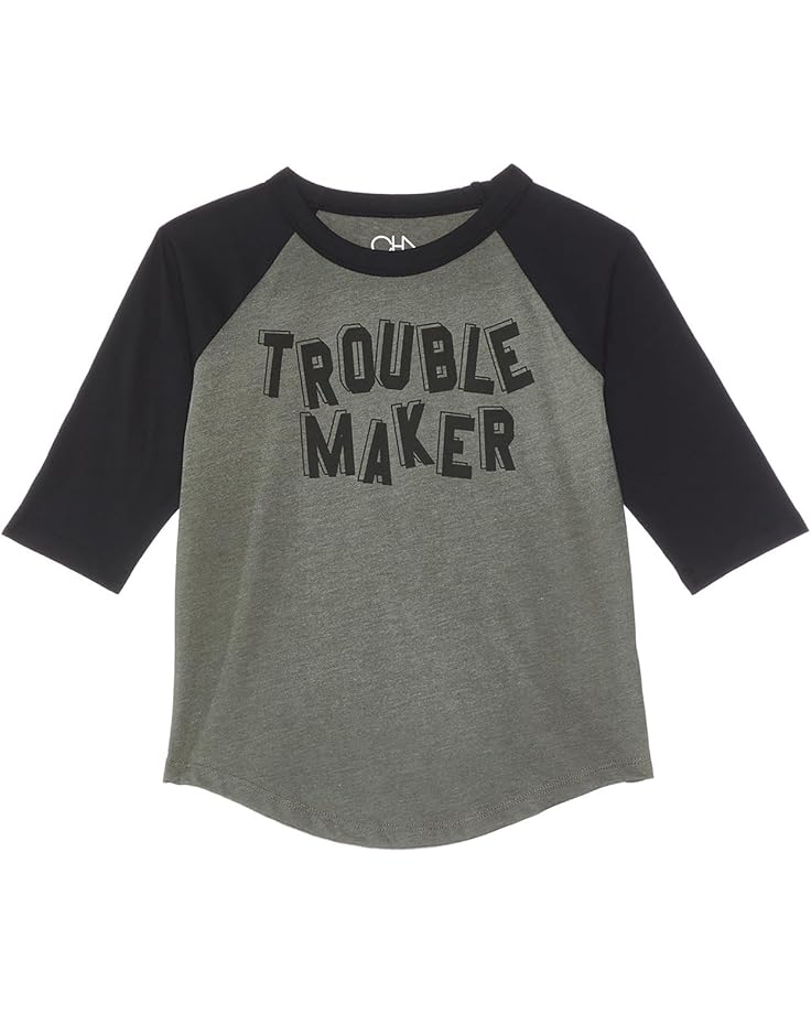 

Футболка Chaser Kids Trouble Maker Raglan Tee, цвет Safari