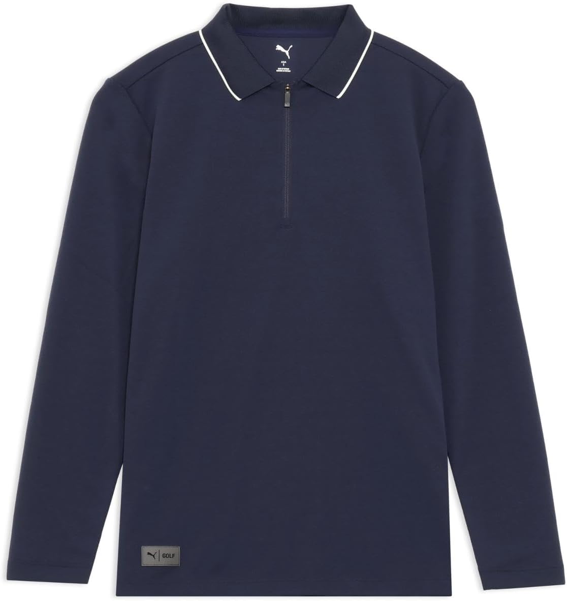 

Футболка-поло с длинным рукавом и логотипом PUMA Golf PB (63577502), темно-синий