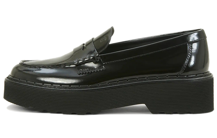 TOD'S Повседневные туфли женские ярко-черные