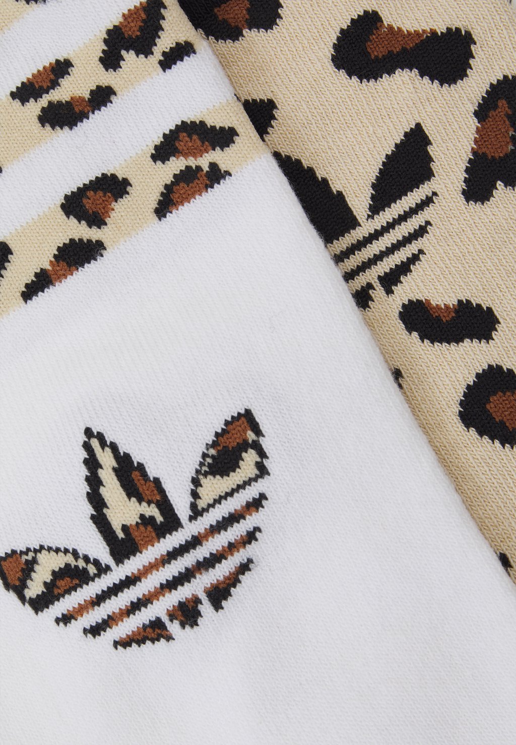 Носки LEO CREW 2 PACK adidas Originals, коричневый — фото 2