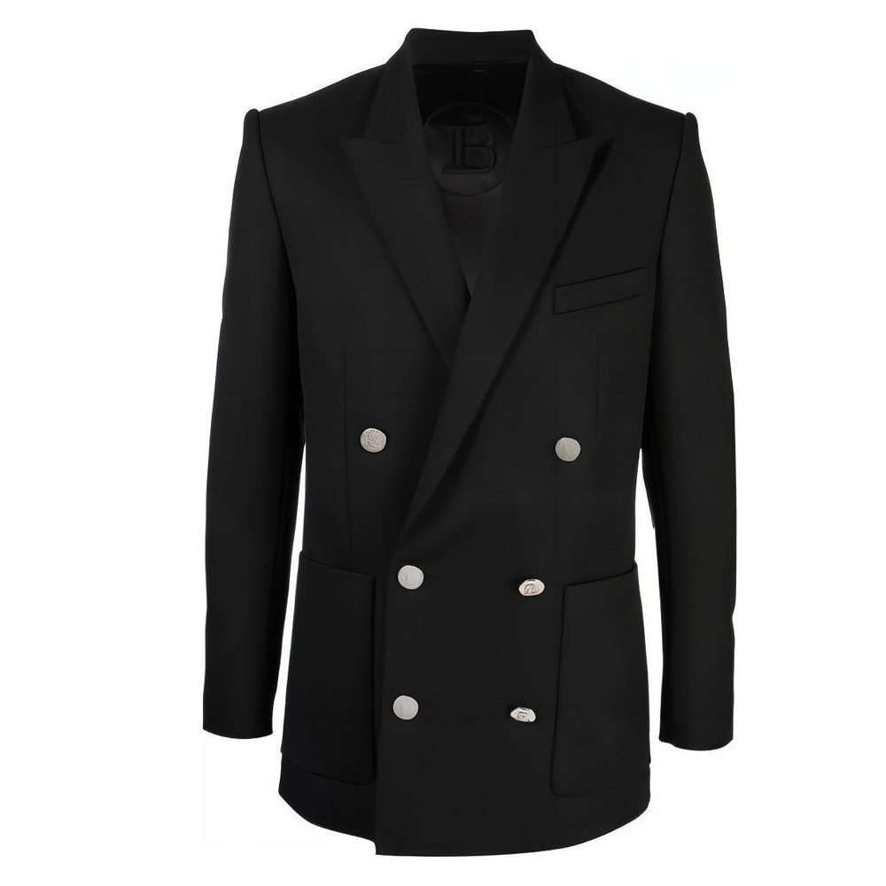 

BALMAIN SS23 Деловые костюмы, пальто, мужское, черные