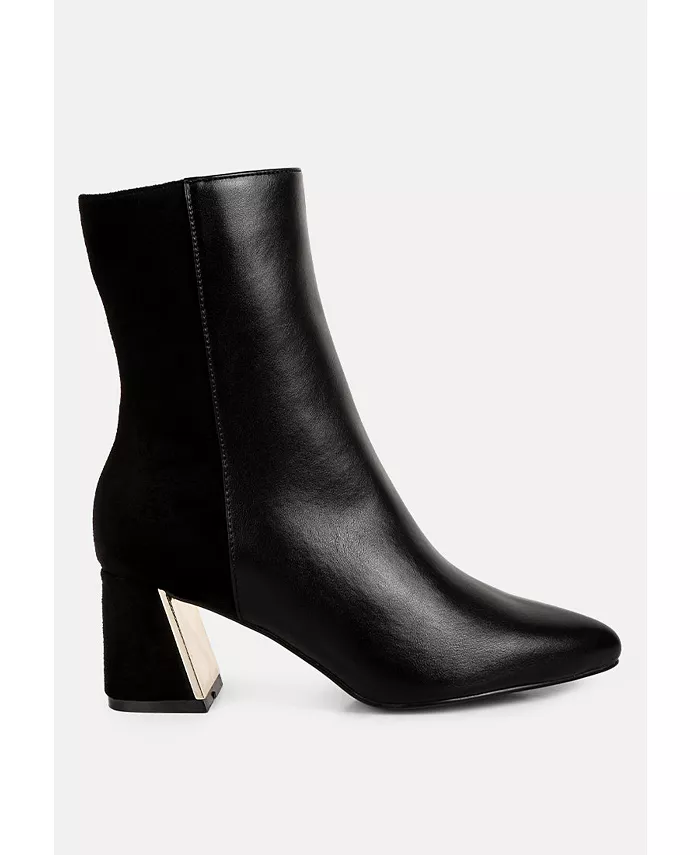 Женские высокие ботинки Desire Suede с задней панелью London Rag, черный