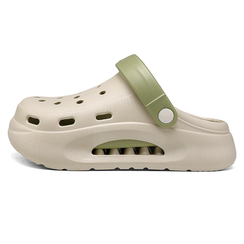 

CHAOPAISHA Клоги унисекс цвета хаки 7136-0, цвет Khaki Green 7136-0