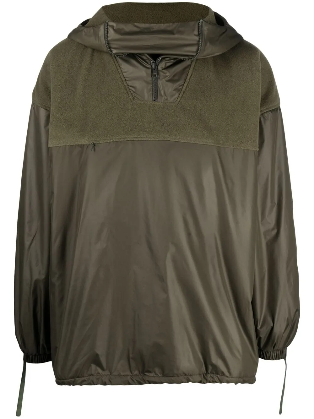 

Анорак с капюшоном Paria Farzaneh, зеленый