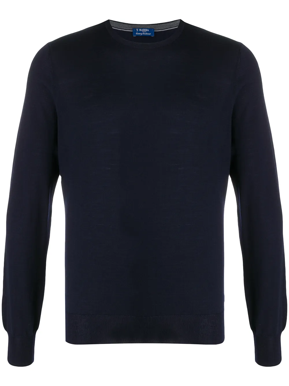 

Джемпер с круглым вырезом Barba, синий