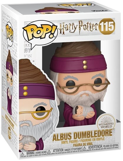 

Funko POP! Гарри Поттер, коллекционная фигурка, Альбус Дамблдор, 115 лет.