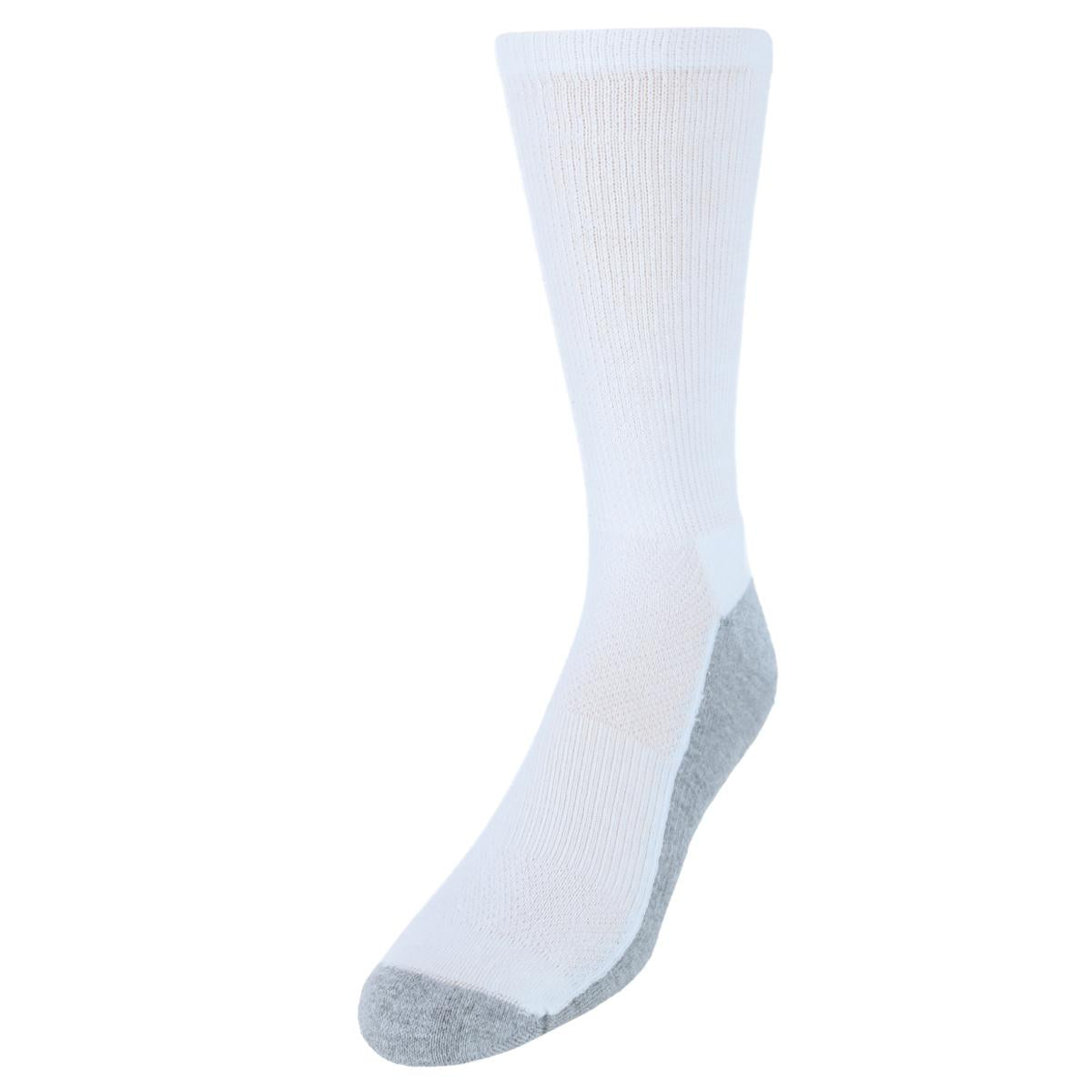 

Мужские носки X-Temp Big and Tall Crew (упаковка из 12 шт.) Hanes, белый