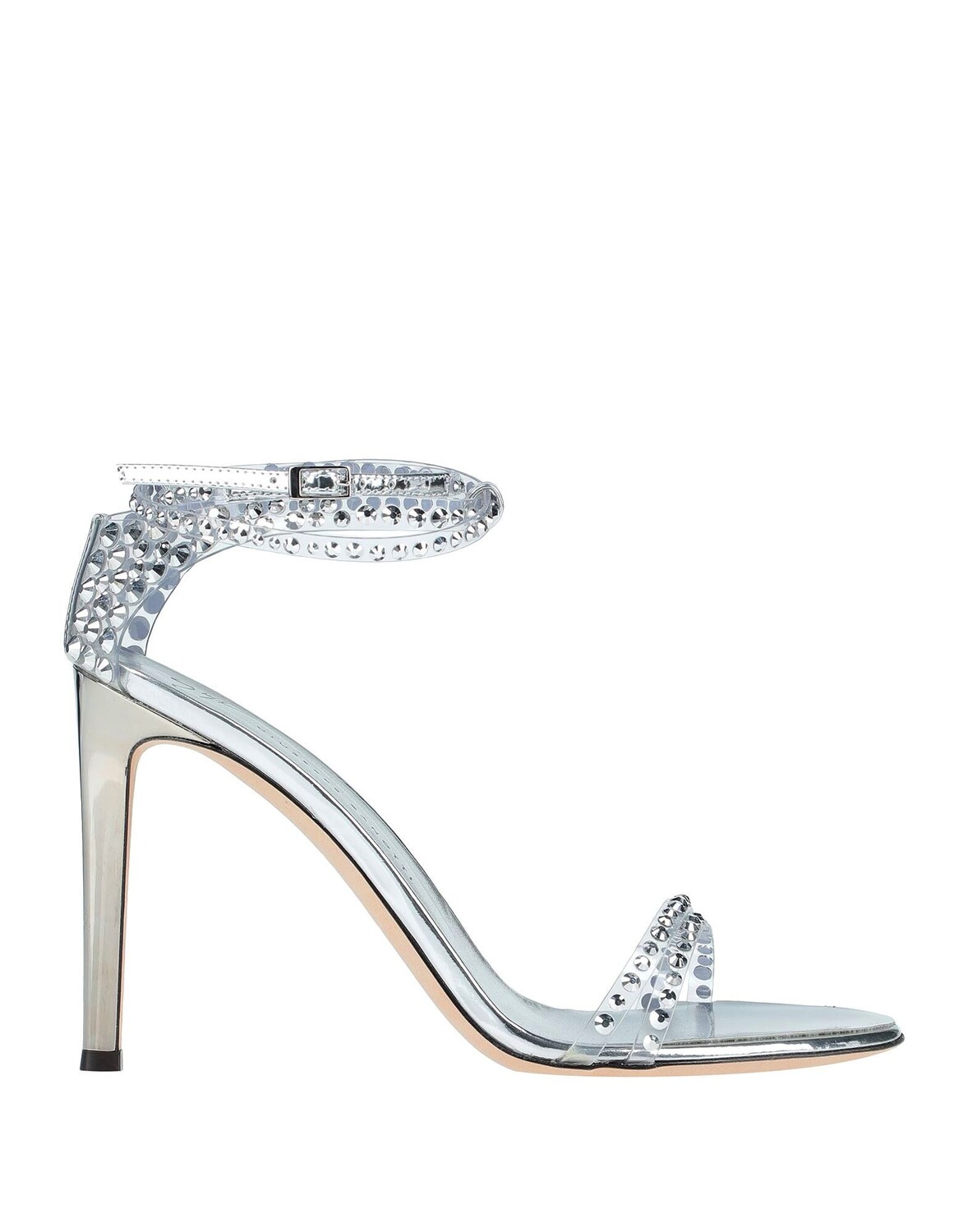 

Сандалии Giuseppe Zanotti, серебро