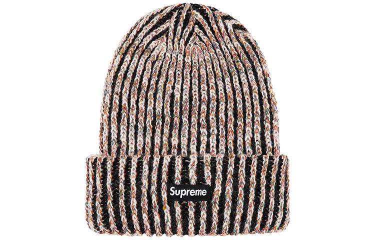 

Supreme Радужная вязаная шапка крупной вязки, Dark Brown