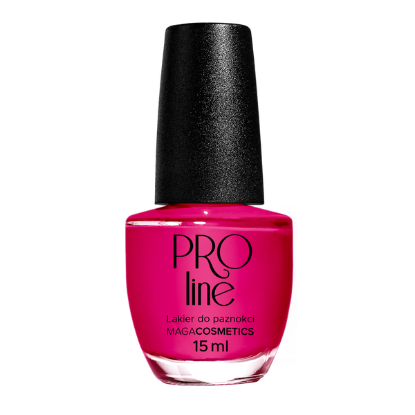 

Лак для ногтей 035, покрывающий неоново-розовый, 15 мл Maga Cosmetics Proline, цвет 035
