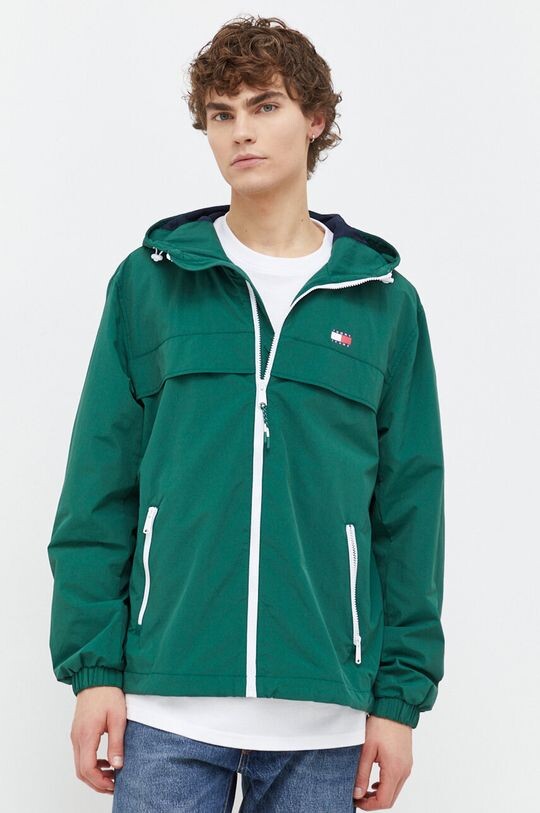 

Куртка Tommy Jeans, зеленый