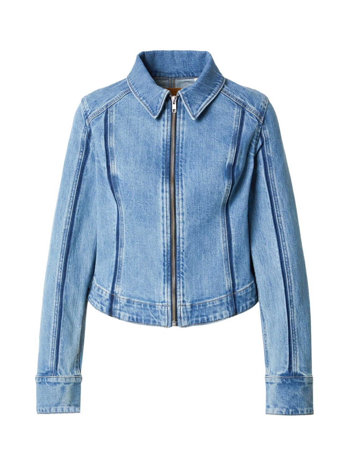 

LEVI'S Демисезонная куртка 'Shadow Seamed Trucker Jacket' в синем дениме