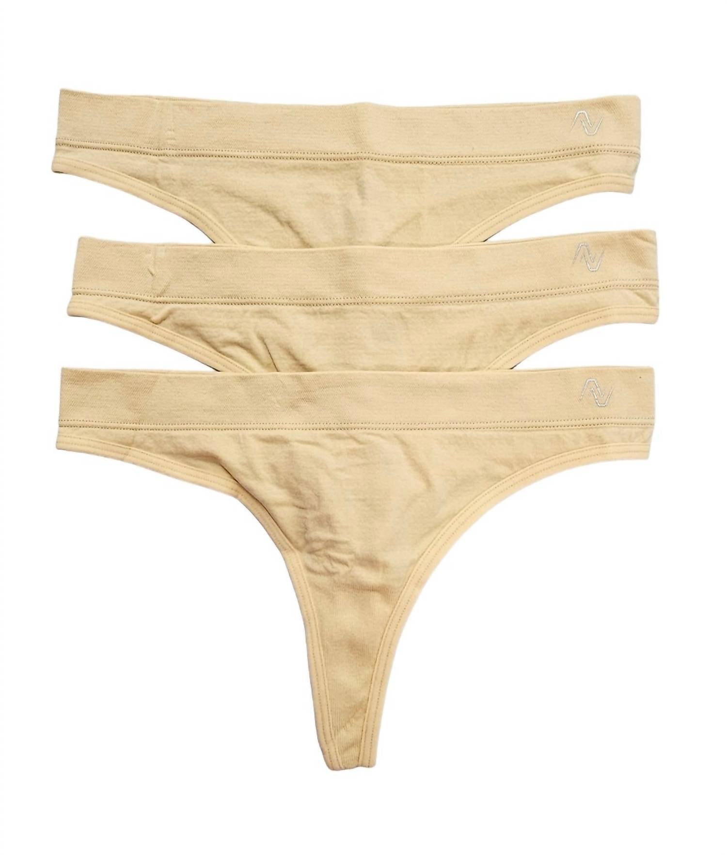 

Женские бесшовные стринги 3-Pack Performance в телесном цвете New Balance, цвет nude