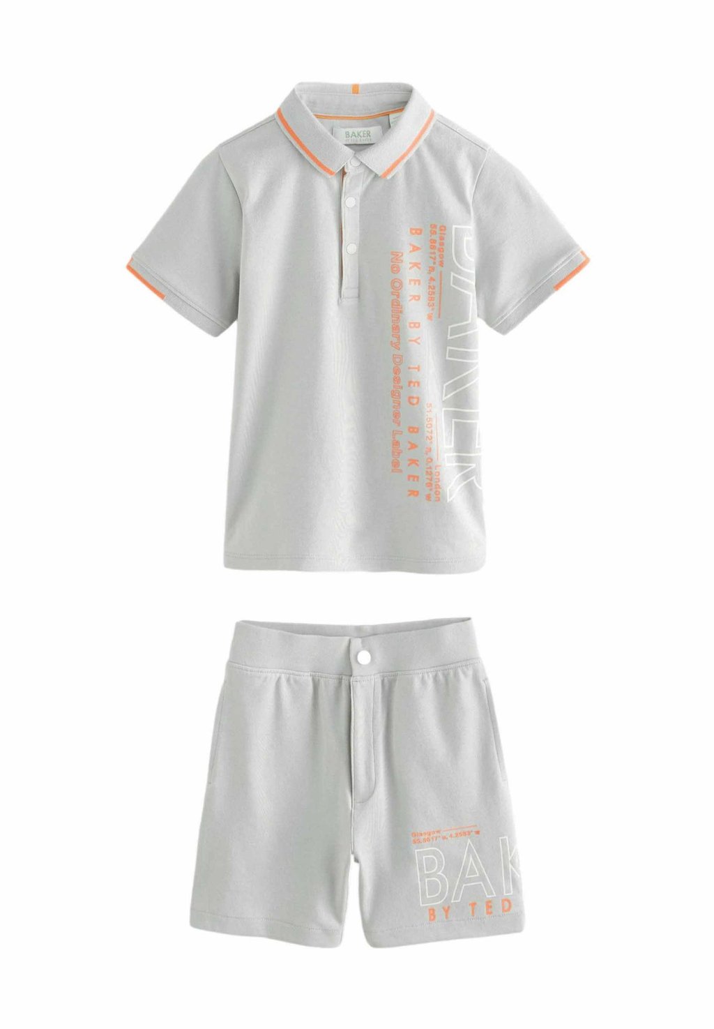 

Поло REGULAR FIT Baker by Ted Baker, серый