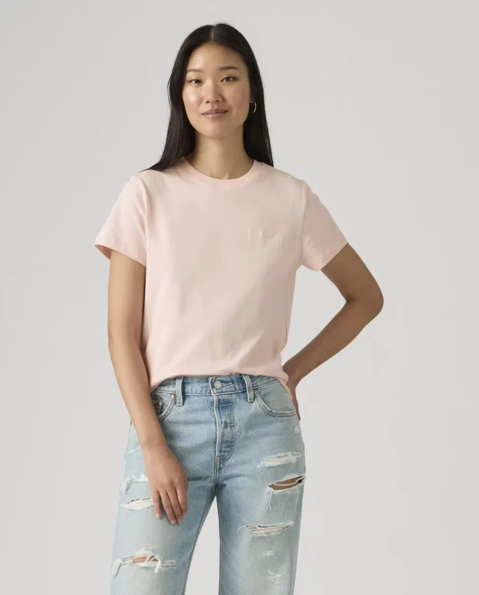 Женская футболка с коротким рукавом Levi's, Розовый Светлый