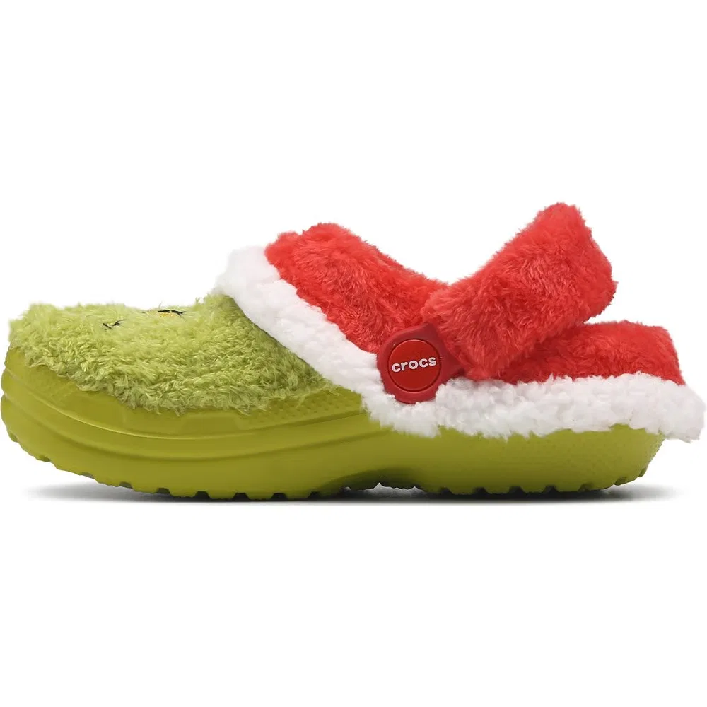 Детские классические сабо Grinch Crocs, Green Grinch — фото 3