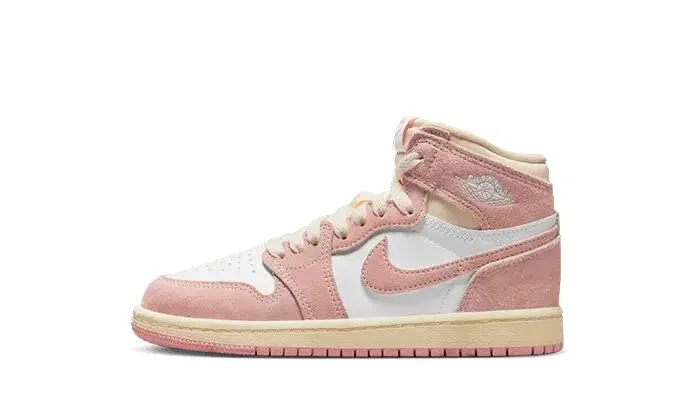 Детские кроссовки с высоким верхом Air Jordan 1 Retro High OG Washed Pink, Jordan, Schwarz