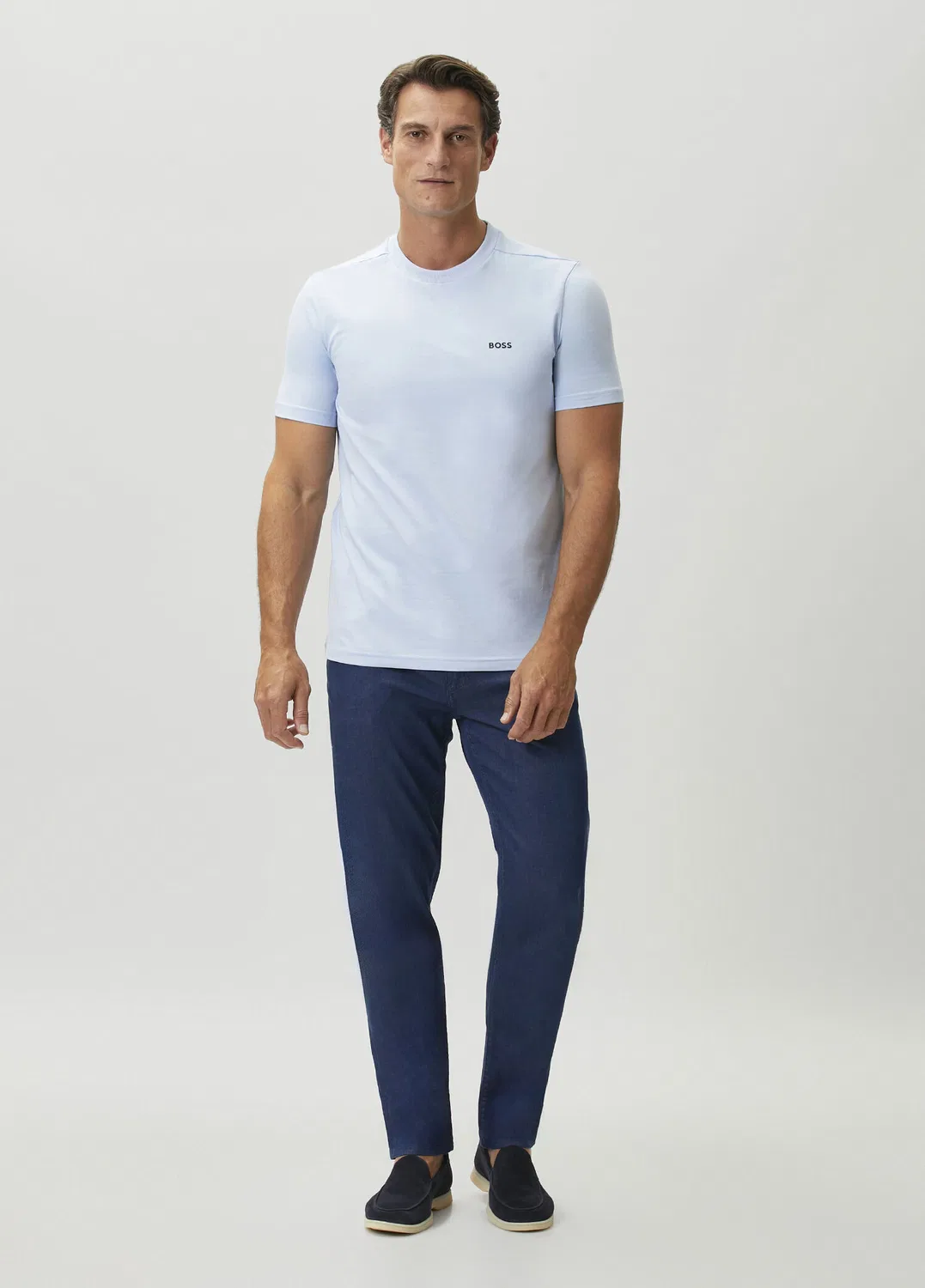 Футболка Regular Fit Boss, синий — фото 2