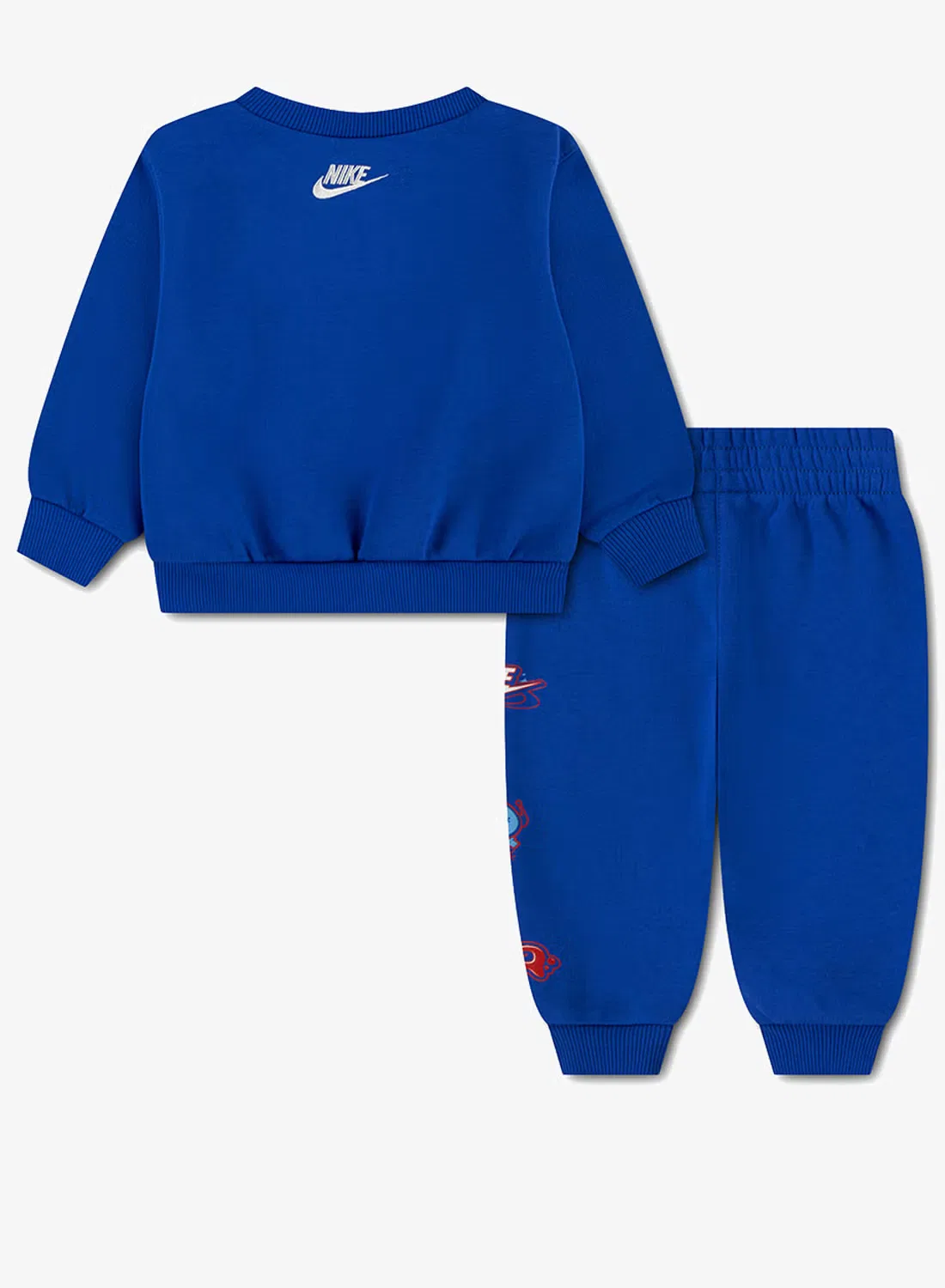 Комплект из флиса для малышей с логотипом Nike, синий — фото 2