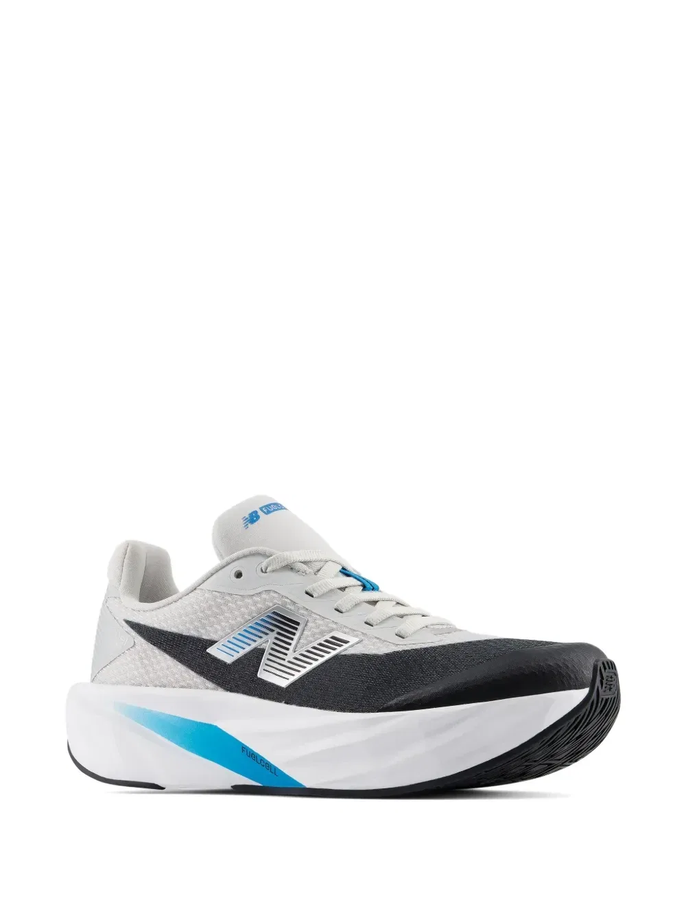 Кроссовки FuelCell Rebel V5 на шнуровке New Balance Kids, серый — фото 2