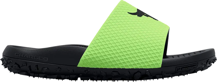 

Сандалии Under Armour Project Rock Slide Quirky Lime, зеленый