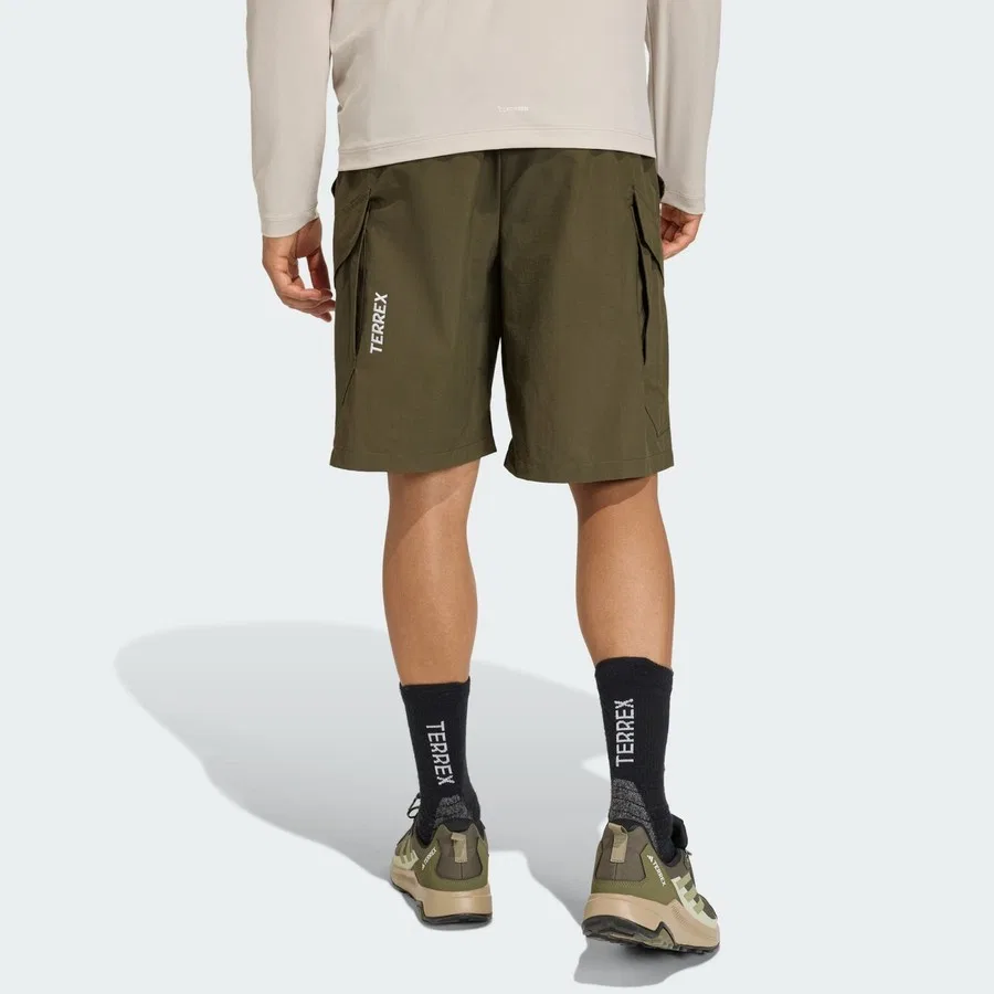 Шорты карго Terrex Xploric CLIMA365 adidas, Зеленый — фото 2