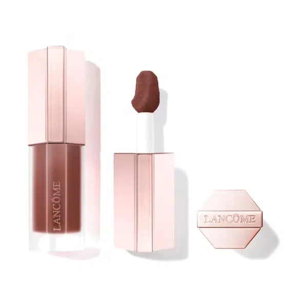 Кремовая помада матово-бархатная Lip Idôle CuddleBlur Matte Velvet Lancôme, 25 Cocoa Cuddle