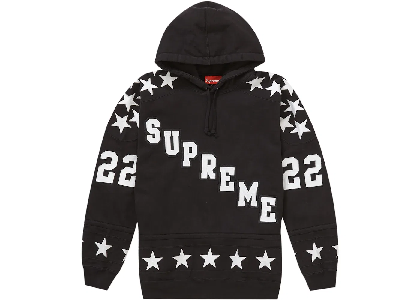 Мужская худи с капюшоном Supreme Sweatshirt (FW22), Black