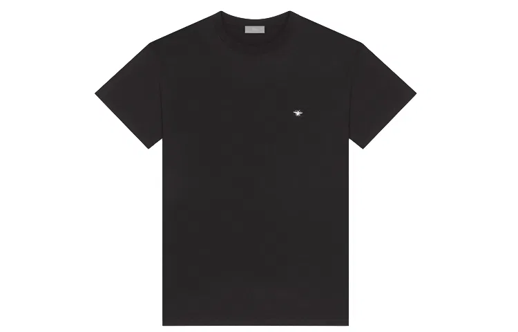 Футболка хлопковая модель Quarterly New Products DIOR, Black