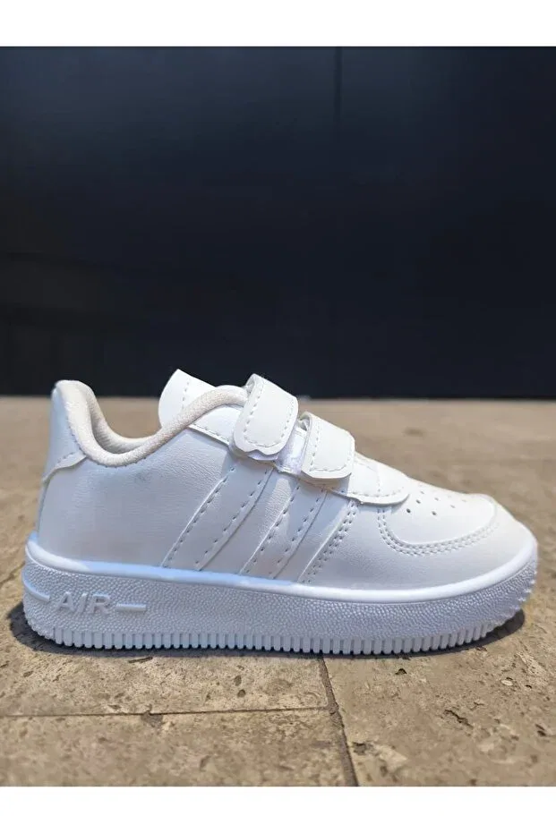 Детские кроссовки для девочек с принтом полоска Basics Ayakx Spor, White