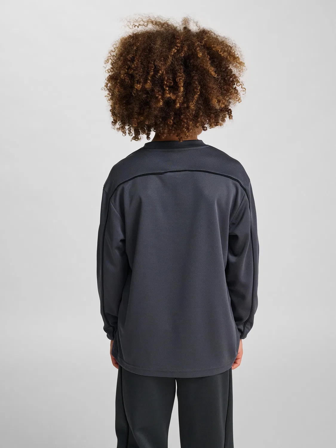 Детская футболка с длинным рукавом Hmljr Hummel, Ebenholzbraun / Schwarz / Braun — фото 3