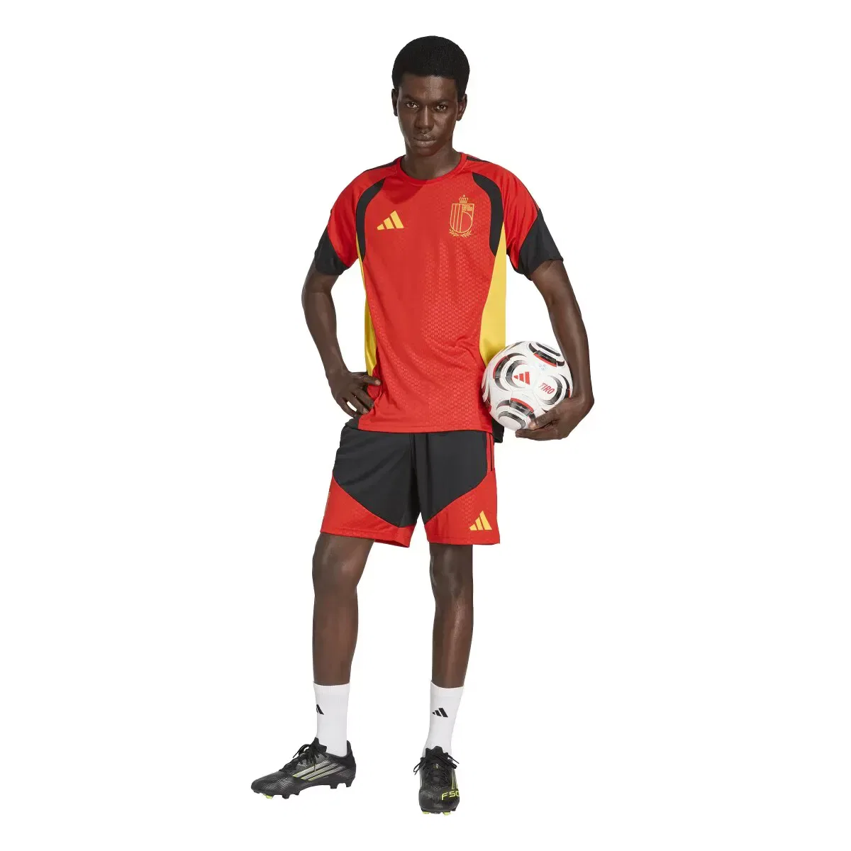 Мужские шорты для тренировок Bélgica Mundial 2026 Tiro Entreno adidas, Negro — фото 3