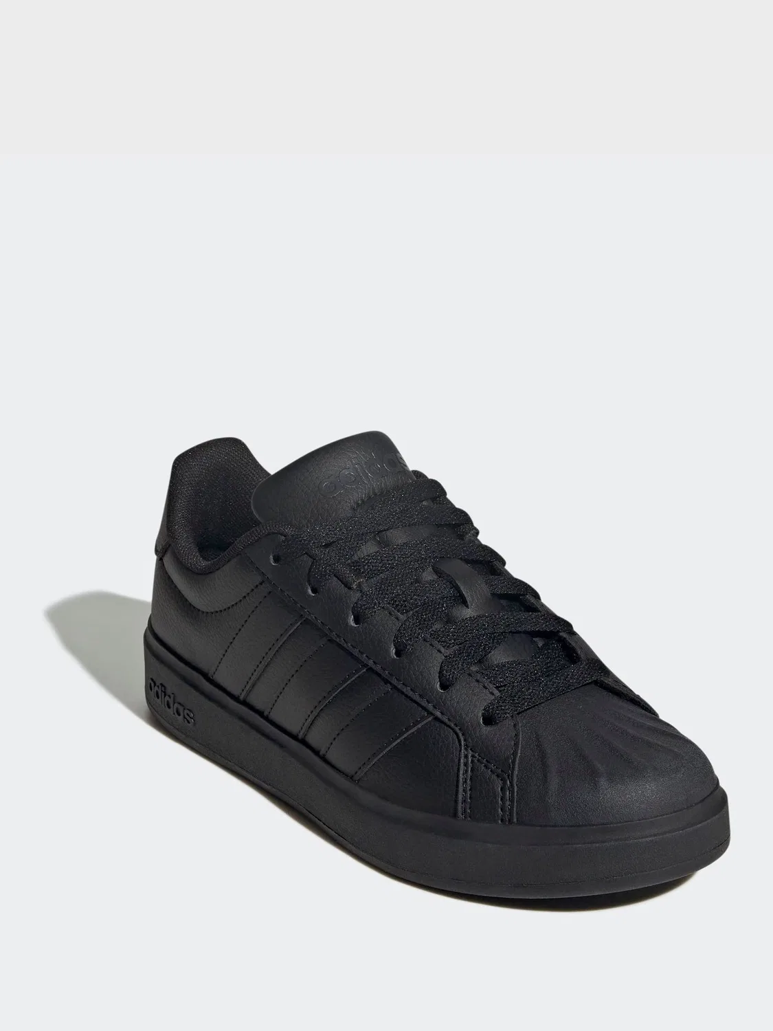 Кроссовки с носком-ракушкой, текстильные adidas Street Talk, черный — фото 3
