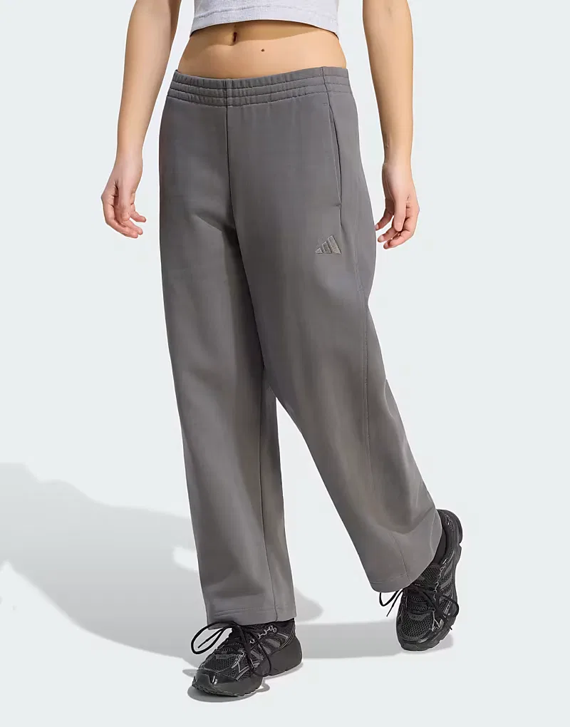 Брюки Barrel Small Logo Kit Adidas Performance, Grey Five