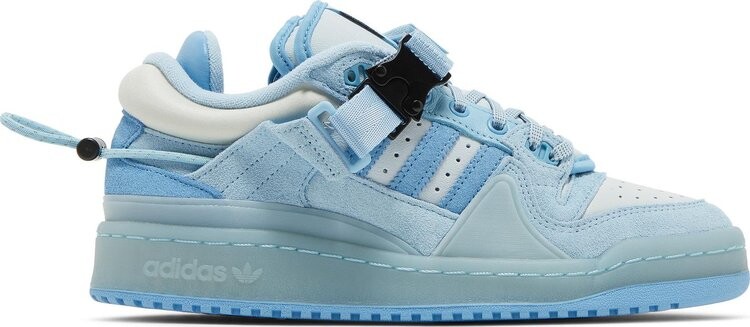 Кроссовки Adidas Bad Bunny x Forum Buckle Low Big Kid 'Blue Tint', синий — фото 2